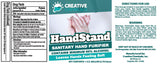 Hand Stand Sanitizer Hand Purifier 16 oz/12ct squeeze bottle