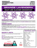 Grand Lavender Cleaner& Deoderizer 4/Gal