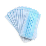 BLUE DISPOSABLE SURGICAL FACE MASK 50 CT