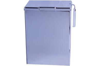 Chrome Sanitary Napkin Receptacle