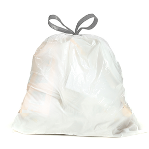 Tall White Garbage Bags